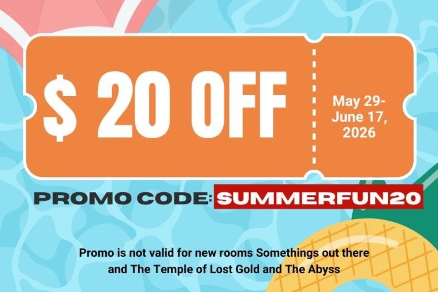 best escape room promo near me