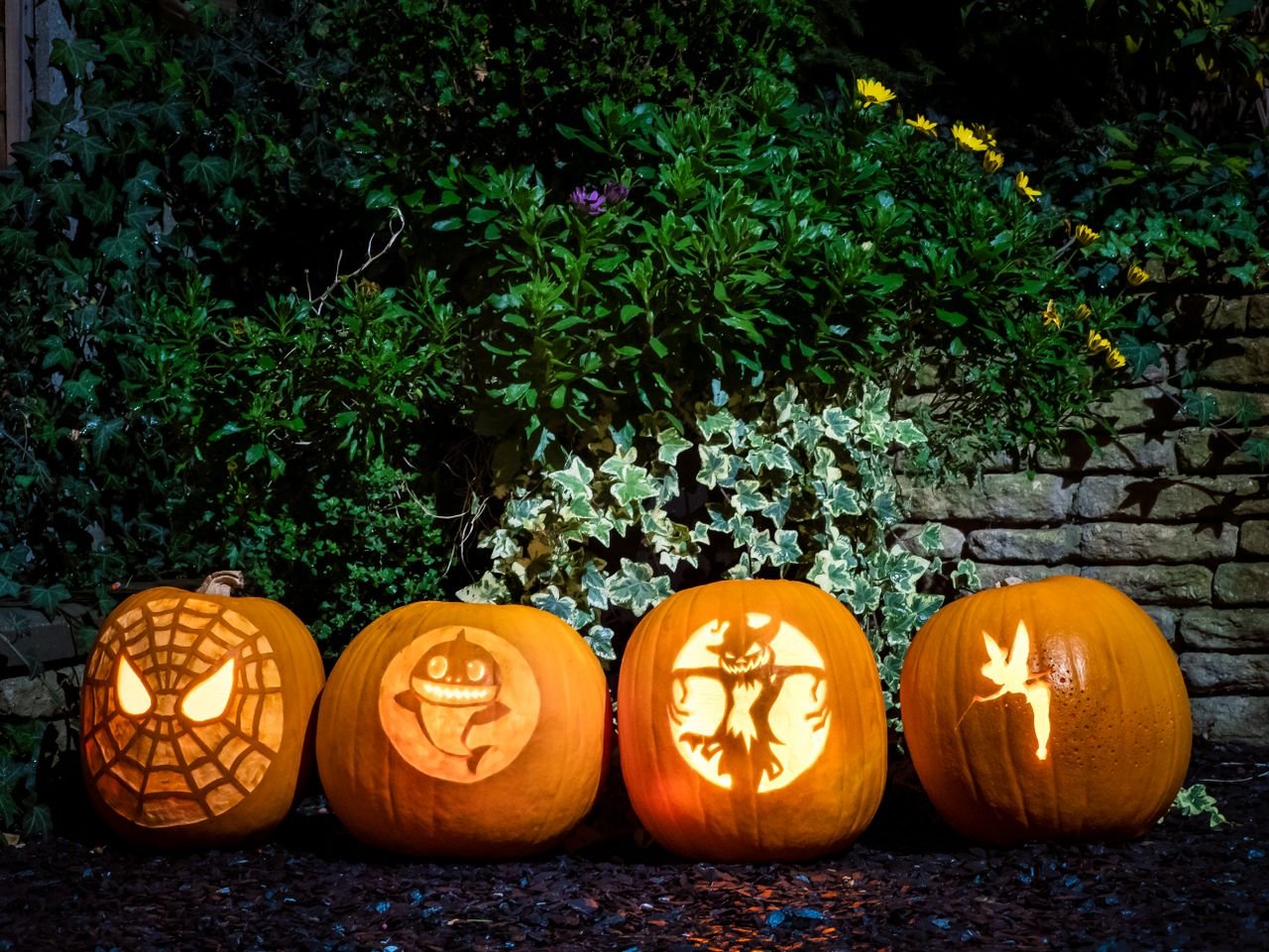 How can I carve a pumpkin without wasting an evening?
